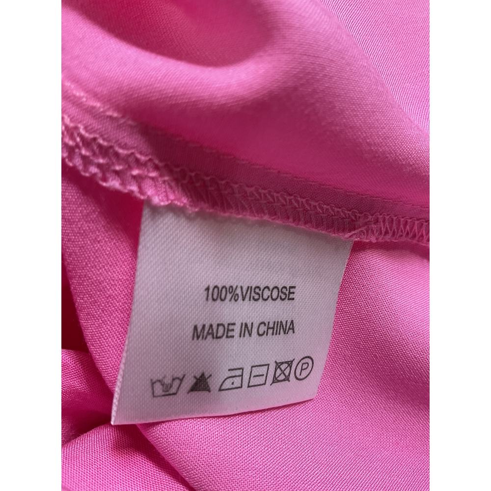 Melissa Odabash 'Elsa' Pink Wrap-Effect Voile Maxi Skirt Size S - Picture 5 of 5